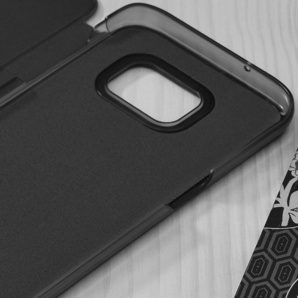 Puzdro pre Samsung Galaxy S7 edge G935, Techsuit, eFold, Čierne
