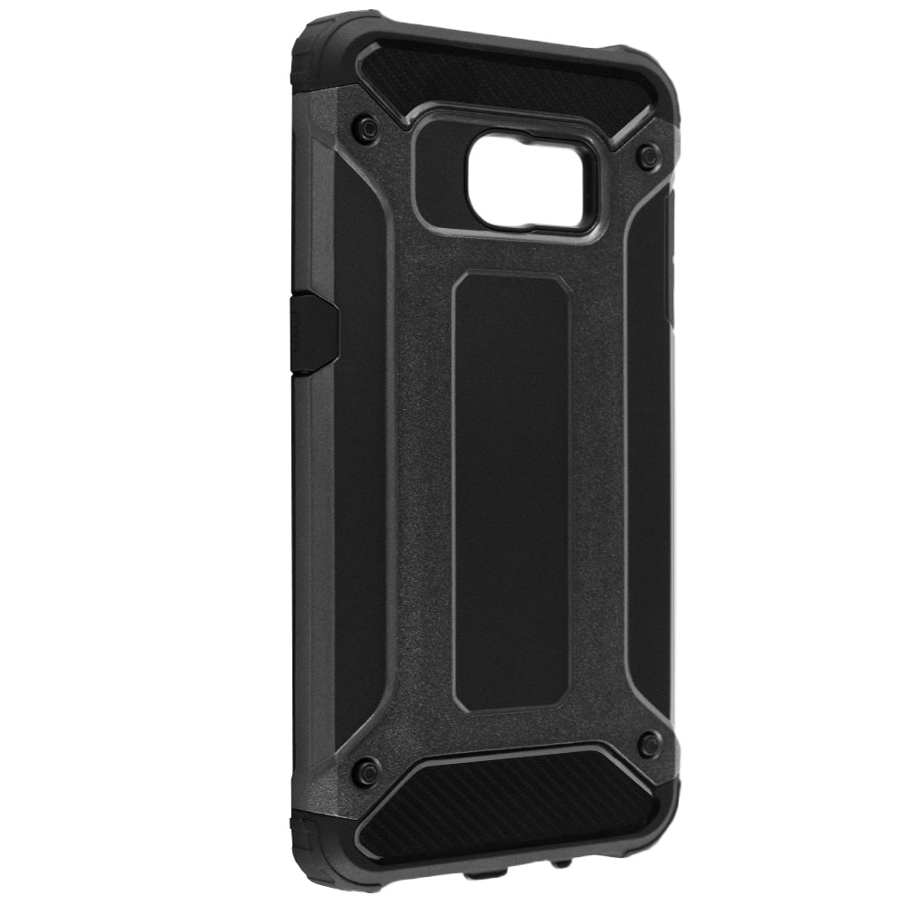 Puzdro pre Samsung Galaxy S7 edge G935, Techsuit, Hybrid Armor, Čierne