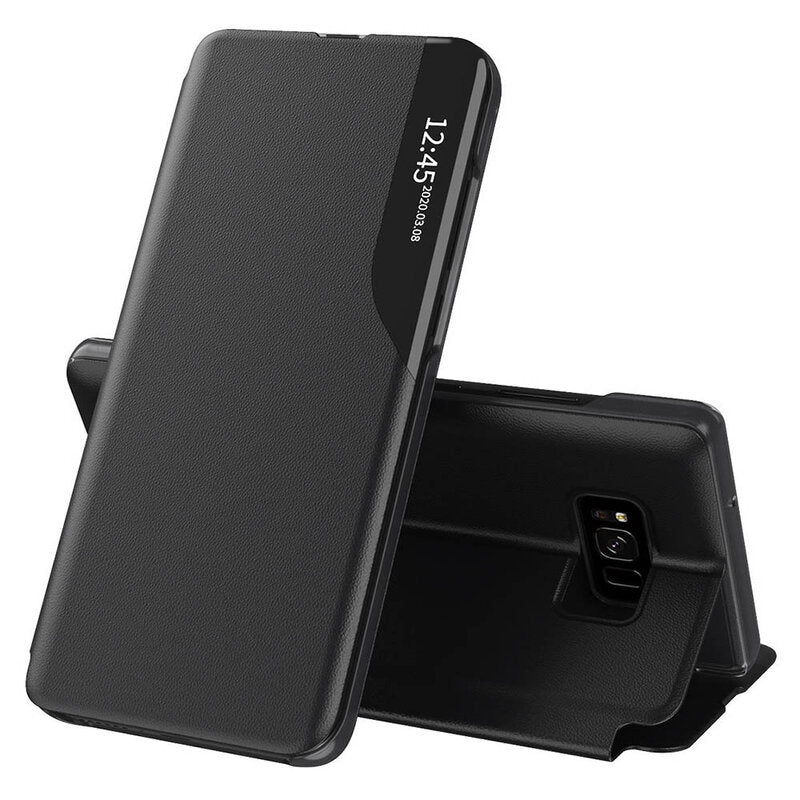 Puzdro pre Samsung Galaxy S8+ G955, Techsuit, eFold, čierne