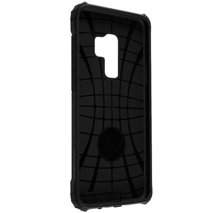 Puzdro pre Samsung Galaxy S9+ G965, Techsuit, Hybrid Armor, Čierne