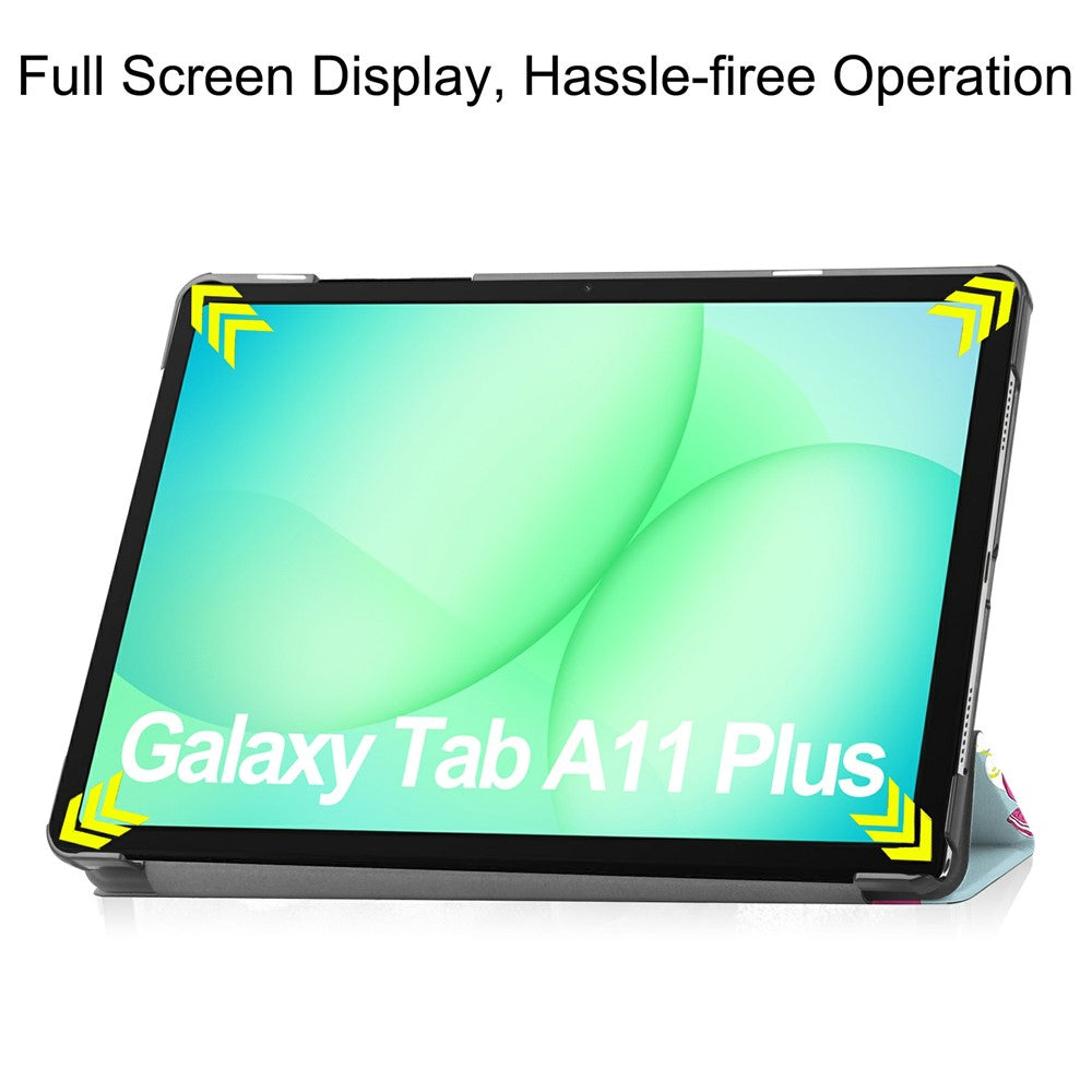 Obal na Samsung Galaxy Tab A11+ / Tab A9+, Techsuit, FoldPro Unicorn, viacfarebný