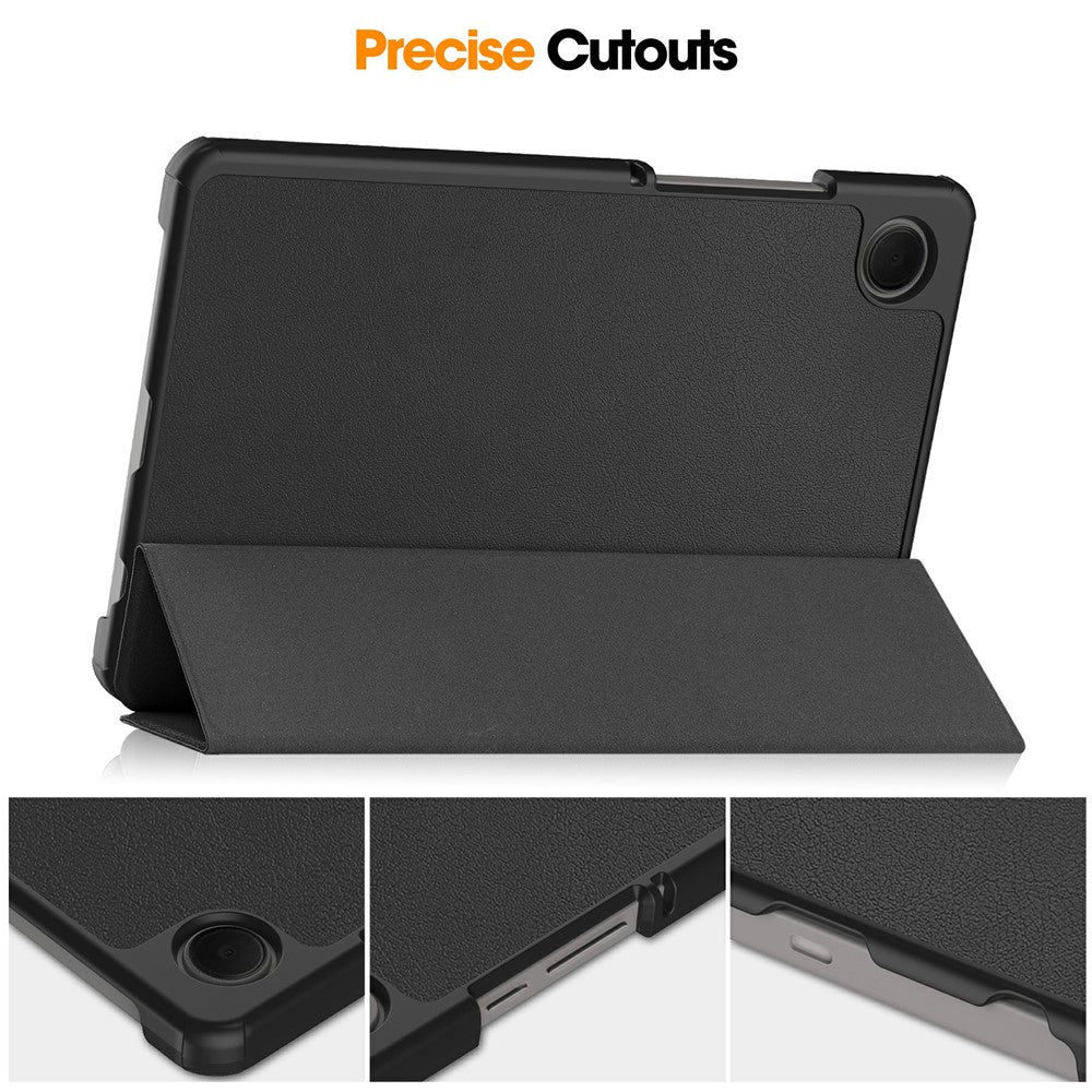 Obal na Samsung Galaxy Tab A11 / Tab A9, Techsuit, FoldPro Nový model, Čierny