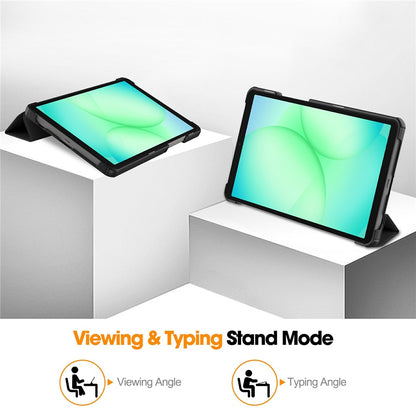 Obal na Samsung Galaxy Tab A11 / Tab A9, Techsuit, FoldPro Nový model, Čierny