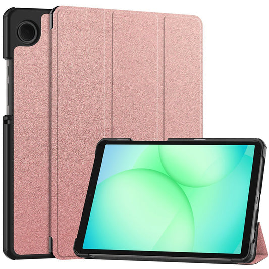 Case for Samsung Galaxy Tab A11 / Tab A9, Techsuit, FoldPro, Rose Gold