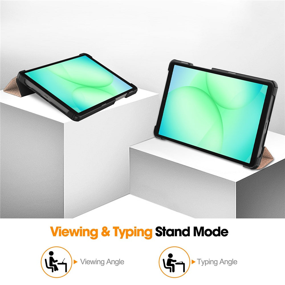 Puzdro pre Samsung Galaxy Tab A11 / Tab A9, Techsuit, FoldPro, Ružové Zlato