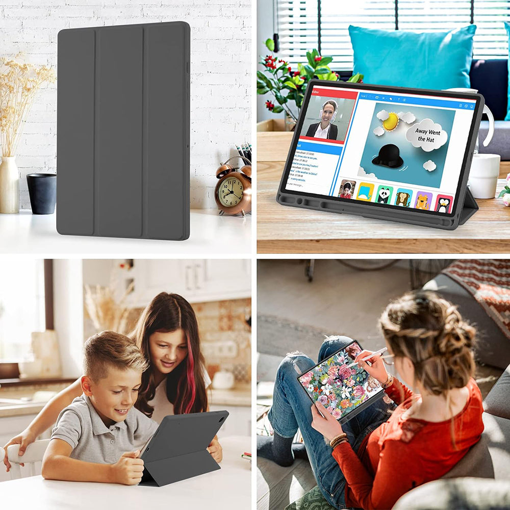 Obal na Samsung Galaxy Tab A8 10,5 (2021), Techsuit, Flex Trifold, zelená Matcha
