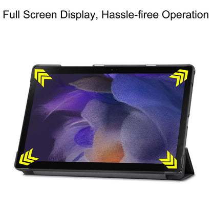 Puzdro pre Samsung Galaxy Tab A8 10.5 (2021), Techsuit, FoldPro, Čierna