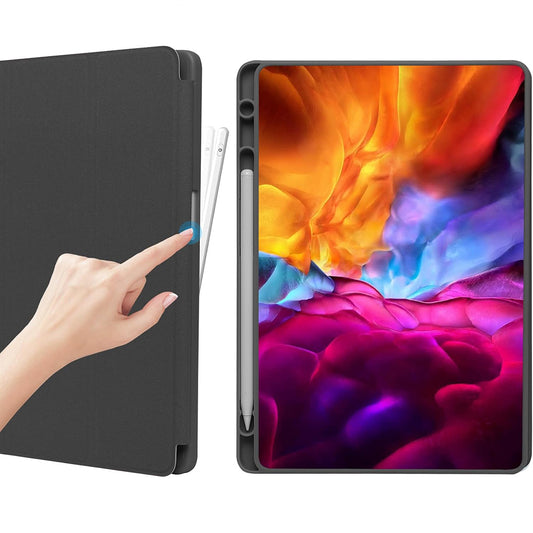 Puzdro pre Samsung Galaxy Tab A9+, Techsuit, Flex Trifold, čierne