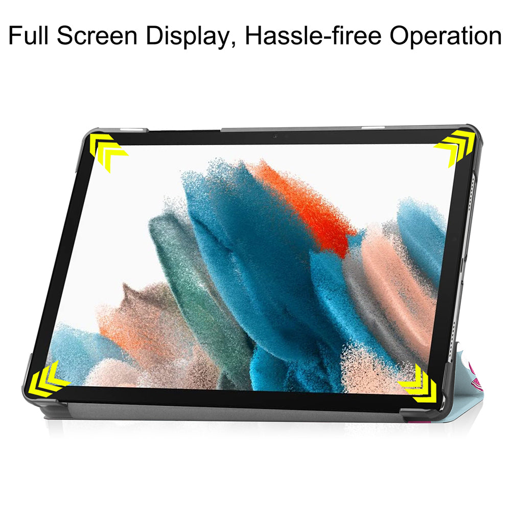 Obal na Samsung Galaxy Tab A9+, Techsuit, FoldPro Unicorn, viacfarebný