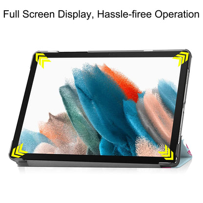 Obal na Samsung Galaxy Tab A9+, Techsuit, FoldPro Unicorn, viacfarebný