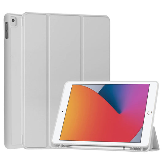 Puzdro pre Samsung Galaxy Tab S10 FE+, Techsuit, Flex Trifold, Sivé