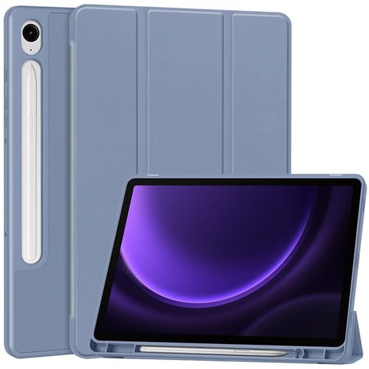 Puzdro pre Samsung Galaxy Tab S10 FE+, Techsuit, Flex Trifold, fialové