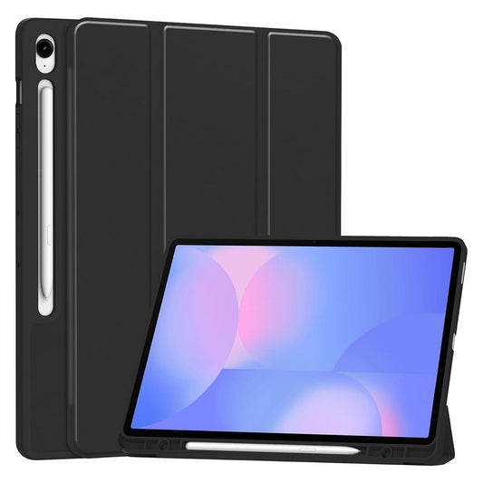 Puzdro pre Samsung Galaxy Tab S10 FE+, Techsuit, Flex Trifold, Čierne