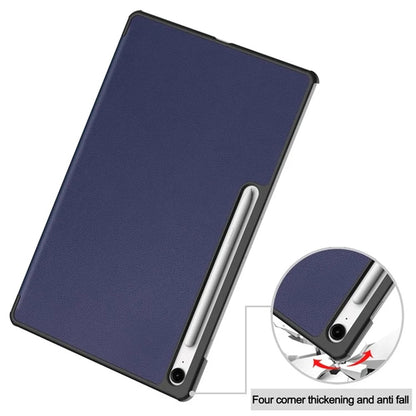 Puzdro pre Samsung Galaxy Tab S10 FE+, Techsuit, FoldPro, modré