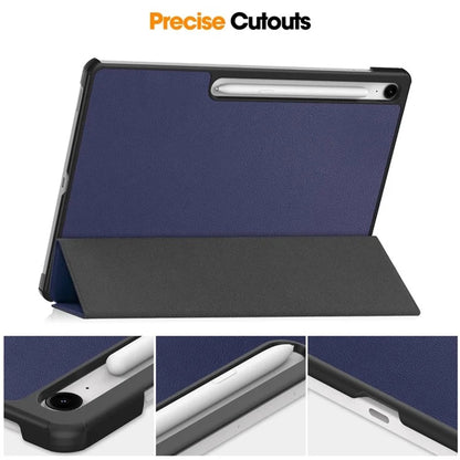Puzdro pre Samsung Galaxy Tab S10 FE+, Techsuit, FoldPro, modré