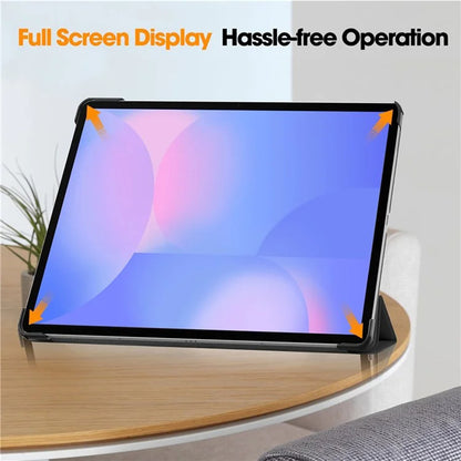 Puzdro pre Samsung Galaxy Tab S10 FE+, Techsuit, FoldPro, Čierne