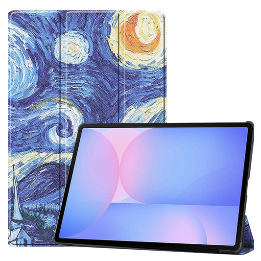 Puzdro pre Samsung Galaxy Tab S10 FE+, Techsuit, FoldPro Starry Night, viacfarebné