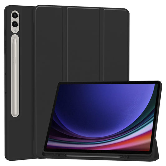 Obal na Samsung Galaxy Tab S10+ / Tab S9 FE+ / Tab S9+, Techsuit, Flex Trifold, čierny