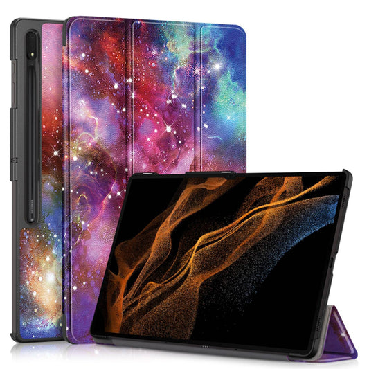 Puzdro pre Samsung Galaxy Tab S10 Ultra / Tab S9 Ultra / Tab S8 Ultra, Techsuit, FoldPro Galaxy, Viacfarebné