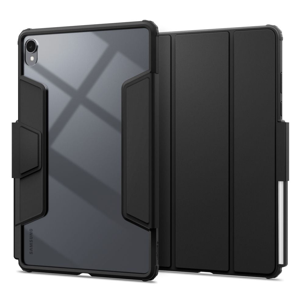 Puzdro pre Samsung Galaxy Tab S11, Spigen, Air Skin Pro, Čierne ACS10216