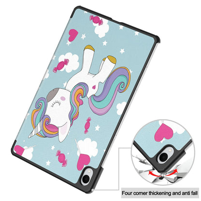 Puzdro na Samsung Galaxy Tab S11, Techsuit, FoldPro Unicorn, viacfarebné