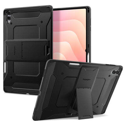 Puzdro pre Samsung Galaxy Tab S11 Ultra, Spigen, Tough Armor, Čierne
