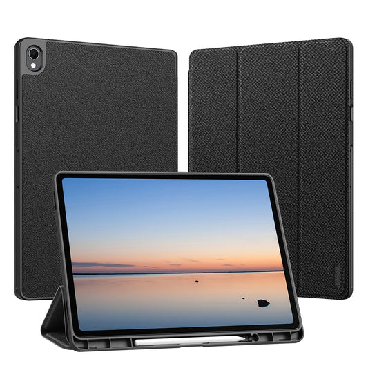 Puzdro pre Samsung Galaxy Tab S12 Plus, DUX DUCIS, Domo s držiakom na pero, čierne