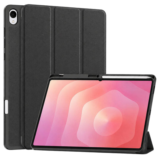 Obal na Samsung Galaxy Tab S12 Plus, Techsuit, Flex Trifold, čierny
