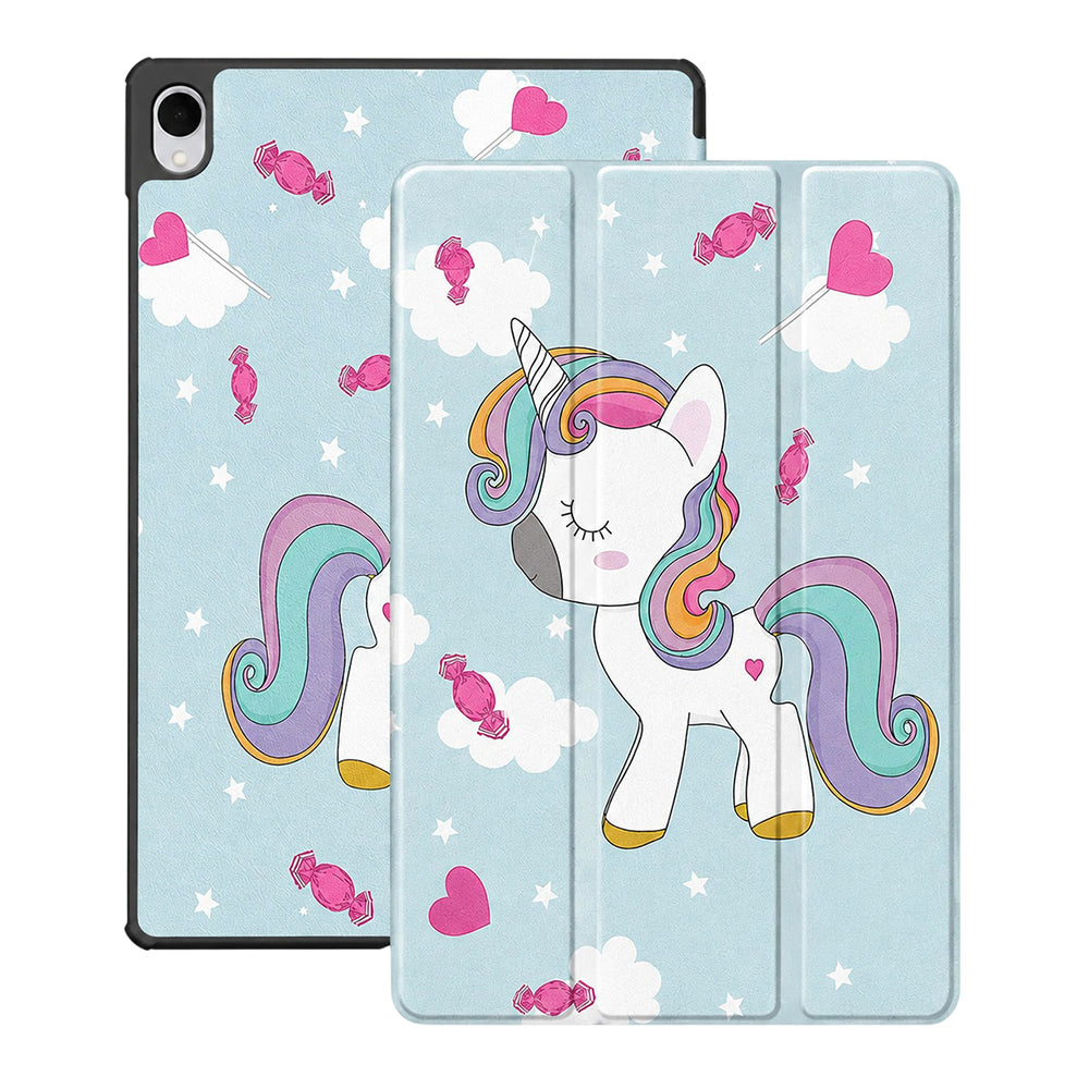 Puzdro pre Samsung Galaxy Tab S12 Plus, Techsuit, FoldPro Unicorn, Viacfarebné