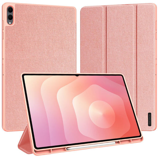 Puzdro pre Samsung Galaxy Tab S12 Ultra / Tab S11 Ultra, DUX DUCIS, Domo s držiakom na pero, ružové