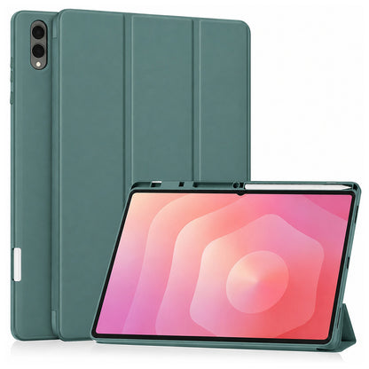 Puzdro pre Samsung Galaxy Tab S12 Ultra / Tab S11 Ultra, Techsuit, Flex Trifold, Zelené