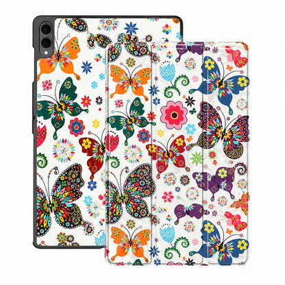 Obal na Samsung Galaxy Tab S12 Ultra / Tab S11 Ultra, Techsuit, FoldPro Butterfly, viacfarebný