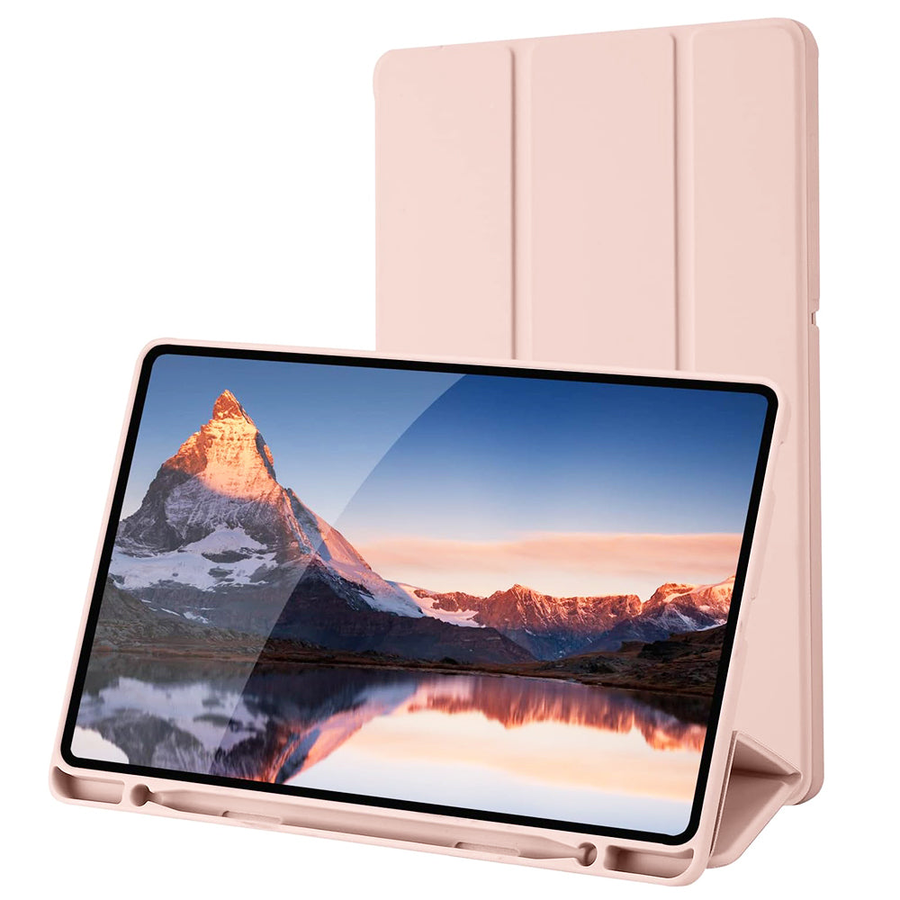 Obal na Samsung Galaxy Tab S6 Lite (2024) / Tab S6 Lite (2022) / Tab S6 Lite (2020), Techsuit, Flex Trifold, Ružový
