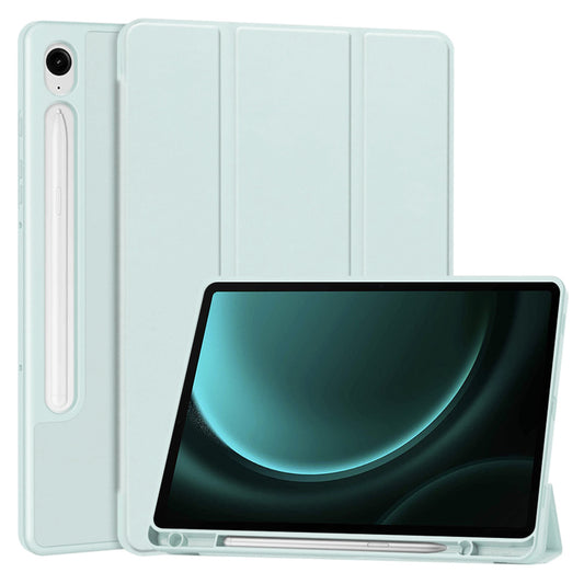 Puzdro pre Samsung Galaxy Tab S9 FE / Tab S9 / Tab S10 FE, Techsuit, Flex Trifold, Modrá