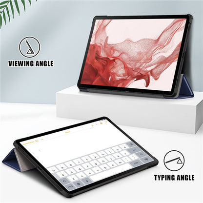 Obal na Samsung Galaxy Tab S9 FE / Tab S9 / Tab S10 FE, Techsuit, FoldPro, modrý