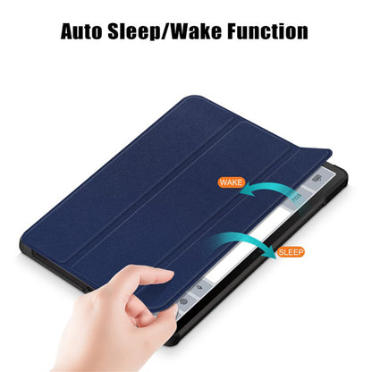 Obal na Samsung Galaxy Tab S9 FE / Tab S9 / Tab S10 FE, Techsuit, FoldPro, modrý