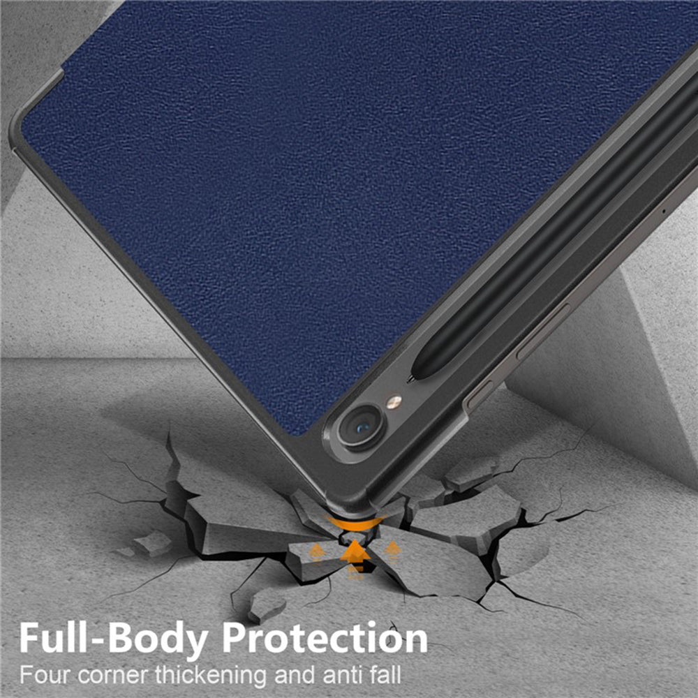 Obal na Samsung Galaxy Tab S9 FE / Tab S9 / Tab S10 FE, Techsuit, FoldPro, modrý