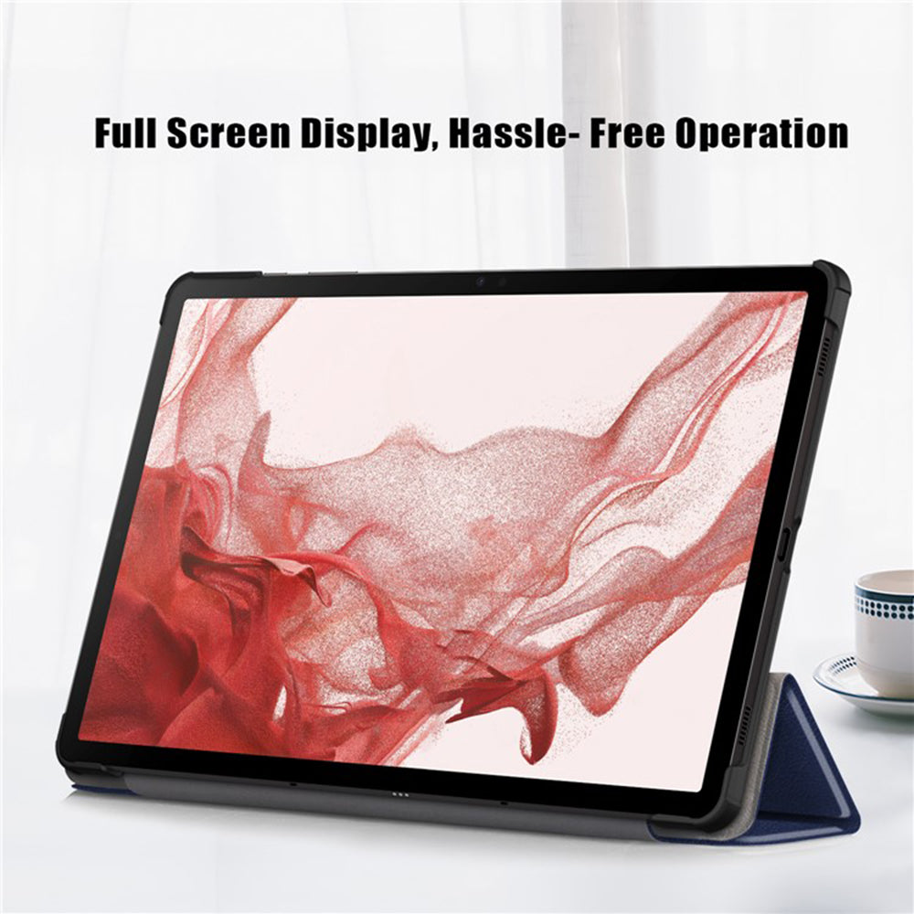 Obal na Samsung Galaxy Tab S9 FE / Tab S9 / Tab S10 FE, Techsuit, FoldPro, modrý