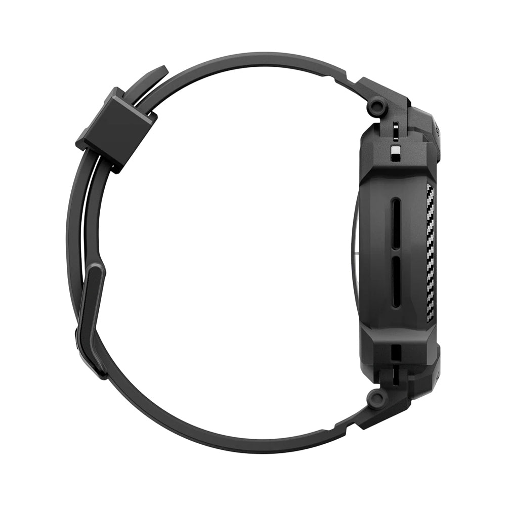 Puzdro pre Samsung Galaxy Watch Ultra2, Spigen, Rugged Armor Pro, Matná čierna ACS11612