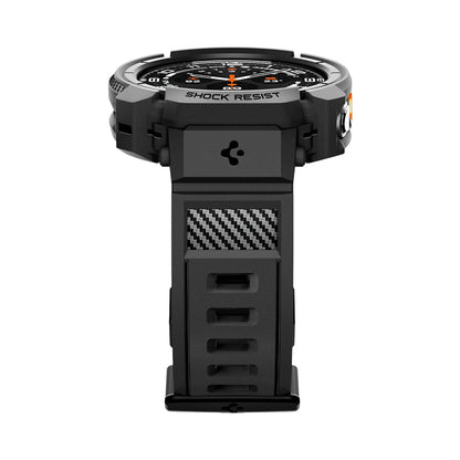 Puzdro pre Samsung Galaxy Watch Ultra2, Spigen, Rugged Armor Pro, Matná čierna ACS11612