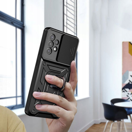 Puzdro pre Samsung Galaxy Xcover7 G556, Techsuit, CamShield, Čierne