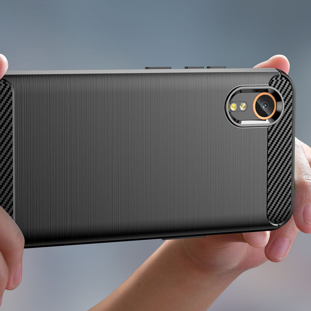 Puzdro pre Samsung Galaxy Xcover7 G556, Techsuit, Carbon, Čierne