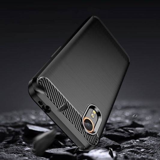 Puzdro pre Samsung Galaxy Xcover7 G556, Techsuit, Carbon, Čierne