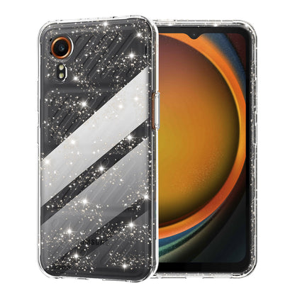 Obal na Samsung Galaxy Xcover7 G556, Techsuit, SparkleSkin, priehľadný
