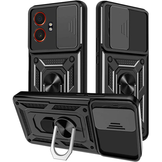 Case for Samsung Galaxy XCover7 Pro, Techsuit, CamShield, Black