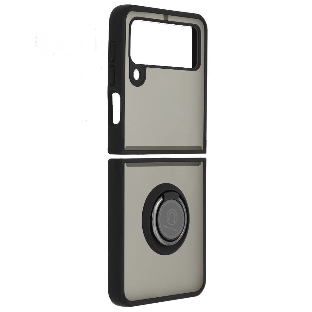 Puzdro pre Samsung Galaxy Z Flip3 5G F711, Techsuit, Glinth, Čierna