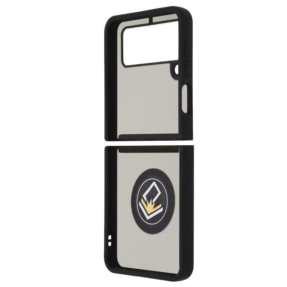 Puzdro pre Samsung Galaxy Z Flip3 5G F711, Techsuit, Glinth, Čierna