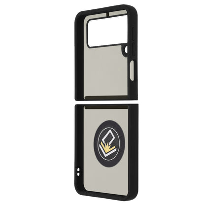 Puzdro pre Samsung Galaxy Z Flip3 5G F711, Techsuit, Glinth, Čierna