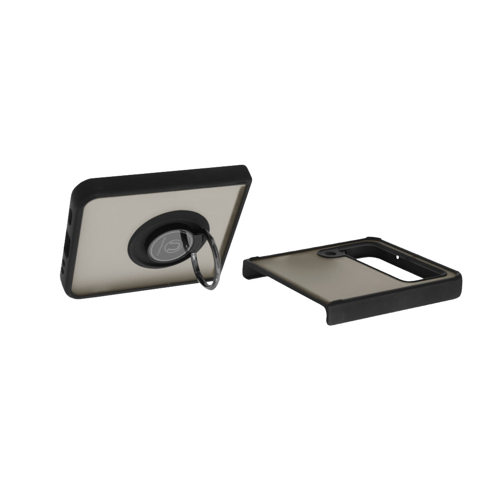 Puzdro pre Samsung Galaxy Z Flip3 5G F711, Techsuit, Glinth, Čierna