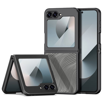 Puzdro pre Samsung Galaxy Z Flip6 F741, DUX DUCIS, Aimo, Čierne